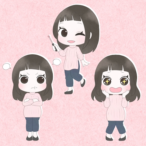 YouTubeに使用するキャラクター