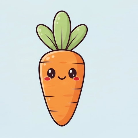 にんじんのキャラクター作成