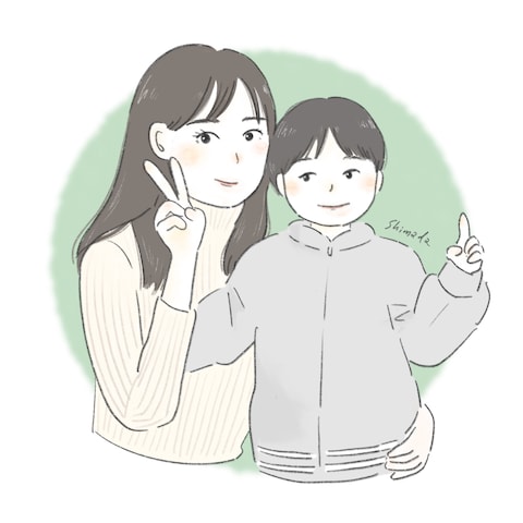 ナチュラルな似顔絵を描きます