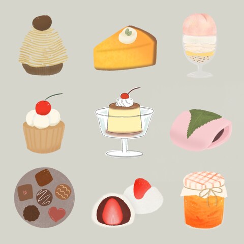 食べ物のイラスト