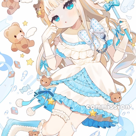 オリジナルキャラクターイラスト
