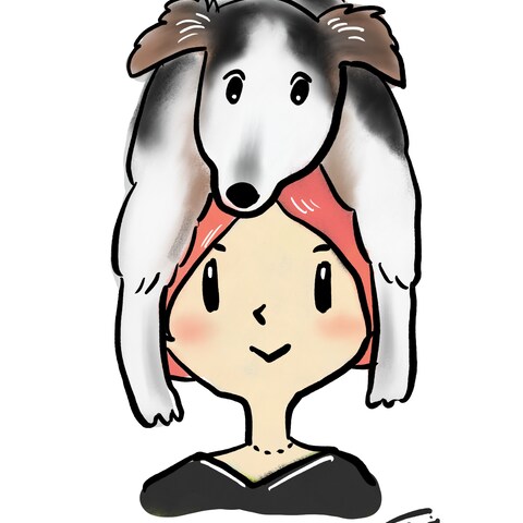 ボルゾイとわたし