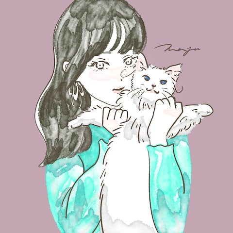 ねこと女の子