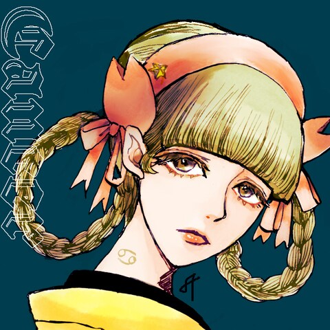 蟹座イメージのアイコンです。