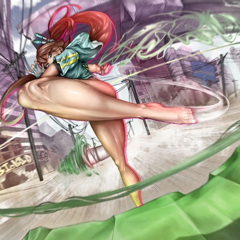 ラストオリジン/ファンアート/ティエ・チュァン