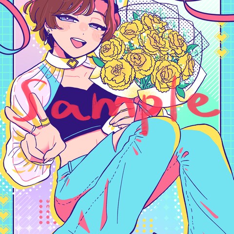 お祝い用イラスト