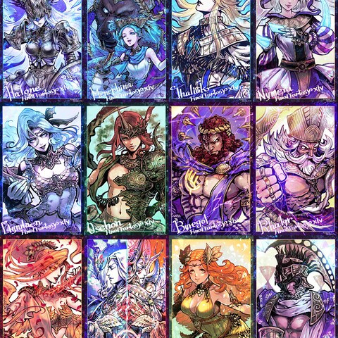 絵柄参考用ファンアート