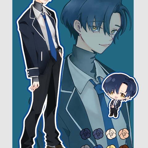 ご依頼 コテキャさん 立ち絵+SD