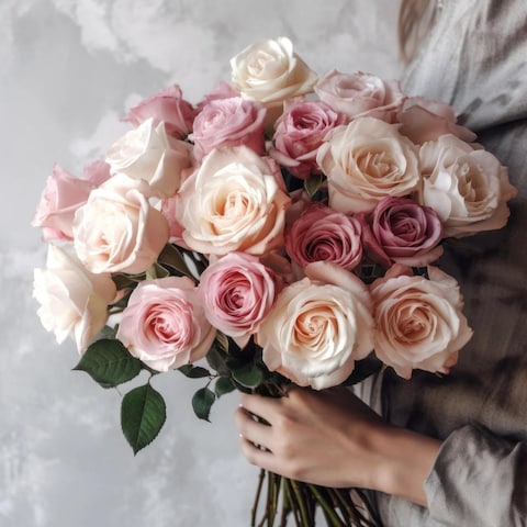 ご購入様すべてに、感謝を込めて薔薇の花束を♡