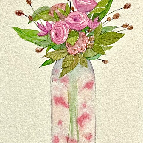 オーダー作品（アナログ水彩画）