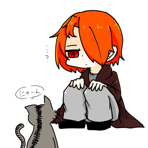 オリジナルキャラクターのイラスト