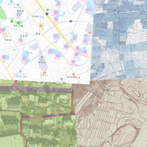 地理情報（GIS）の分析と見やすいデザイン