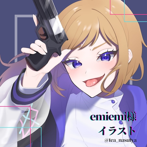 【イラスト】Vtuber様 おはV・サムネイル用イラスト作成