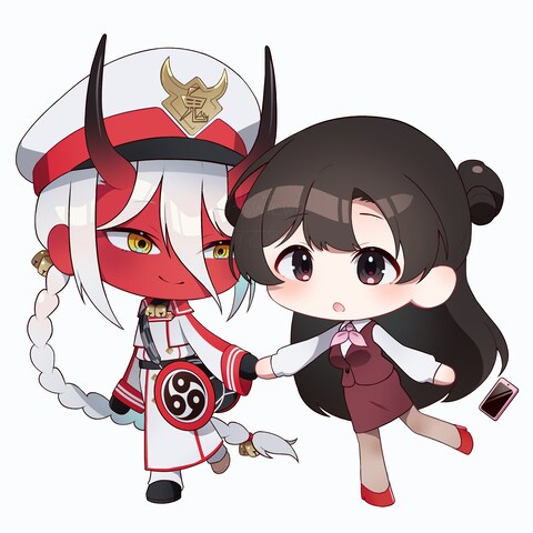 プライベートワーク「ちびキャラきさはす」