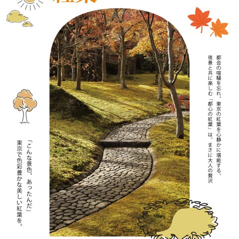 東京観光促進のデザイン作成