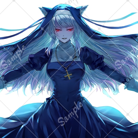 歌ってみた動画イラスト