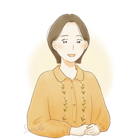 ココナラ用　アイコンイラスト
