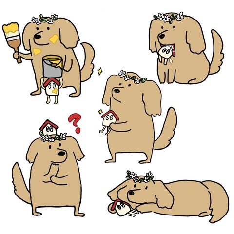 リフォーム会社オリジナルキャラクターコンペ提出作品