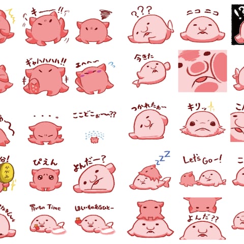 メロとロロ（オリジナルキャラ）LINEスタンプ