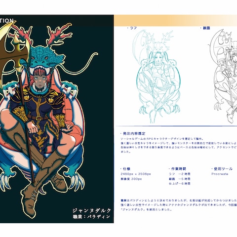 ゲームのキャラデザ製作その1