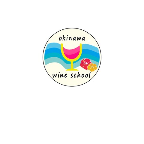 沖縄のワインスクールのロゴデザイン
