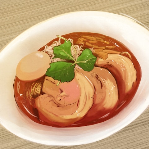 グルメイラスト「ラーメン」