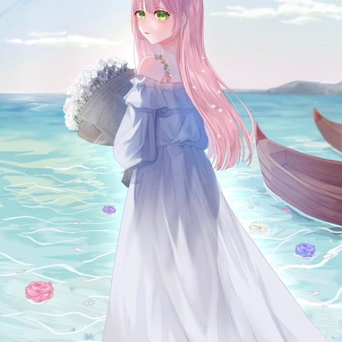 『すいそう』オリジナルキャラクター イラスト制作