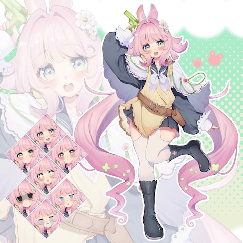 キャラクターの一枚絵立ち絵制作
