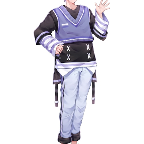 YouTubeで活躍中のキャラの立ち絵