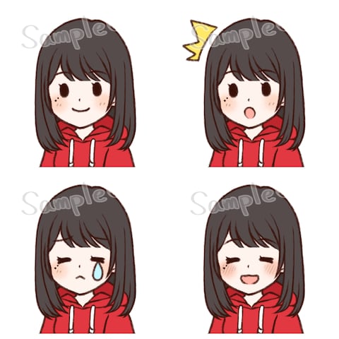 ご依頼いただいたアイコンです(*＾＾*)