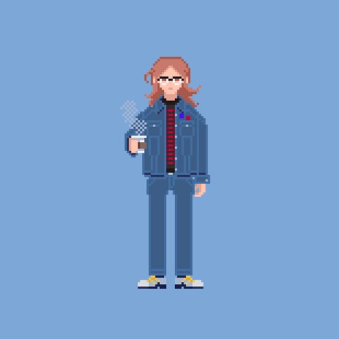 ドット絵人物