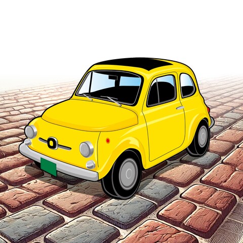 オリジナルイラスト_FIAT