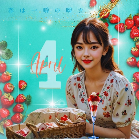 4月 卯月‪ ꪔ̤