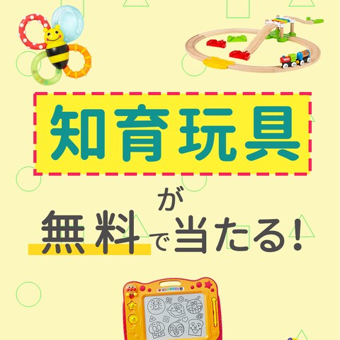 知育玩具プレゼントキャンペーン