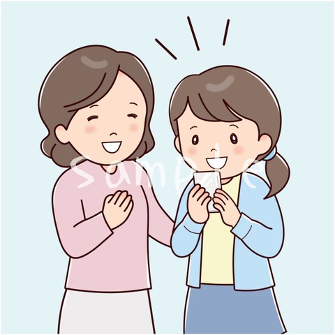スマホデビューした女の子