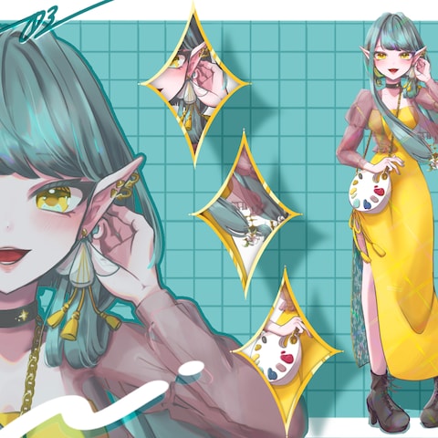 【立ち絵】オリジナルキャラクター