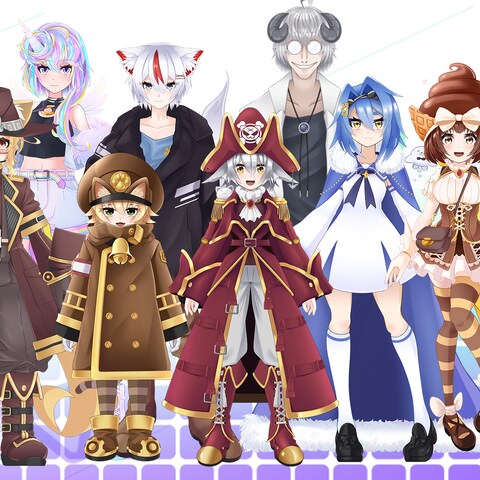 Vtuberのモデル制作