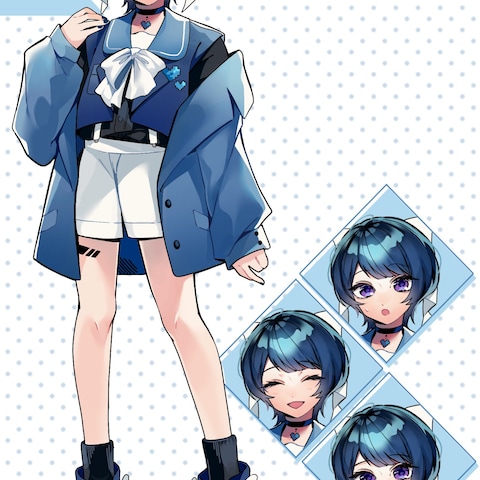 配信者様キャラクターデザイン