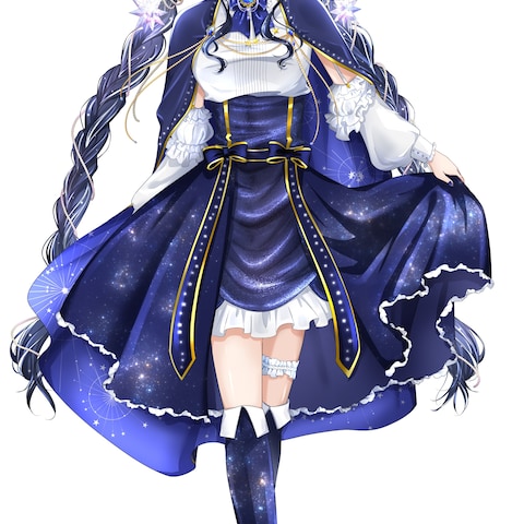 ご依頼いただきましたIRIAM用全身イラスト