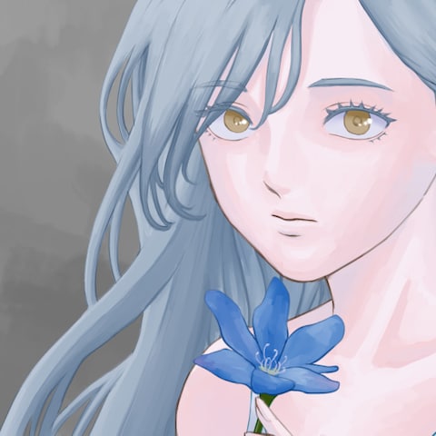小説「命の日」登場人物(リタ)イラスト