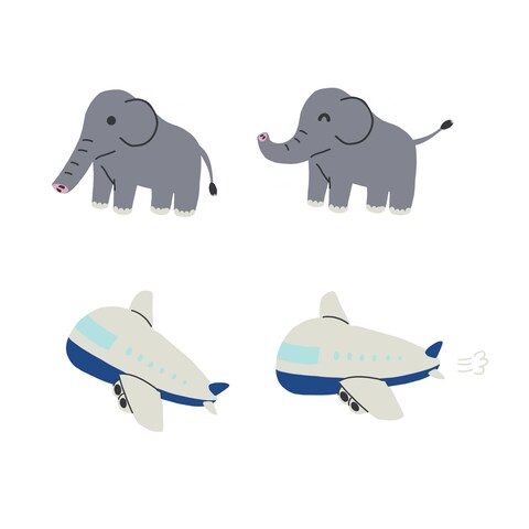 お子様向けツール用のイラスト