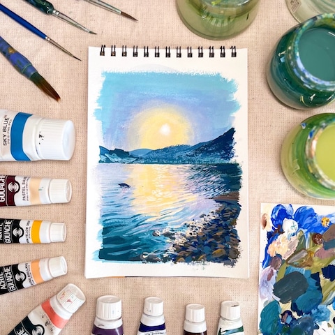 絵画作品作成