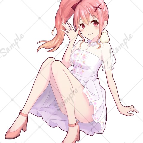 個人V様グッズ用イラスト