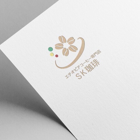 SK珈琲　ロゴデザイン