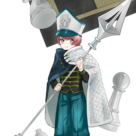 背景有りキャラサンプル