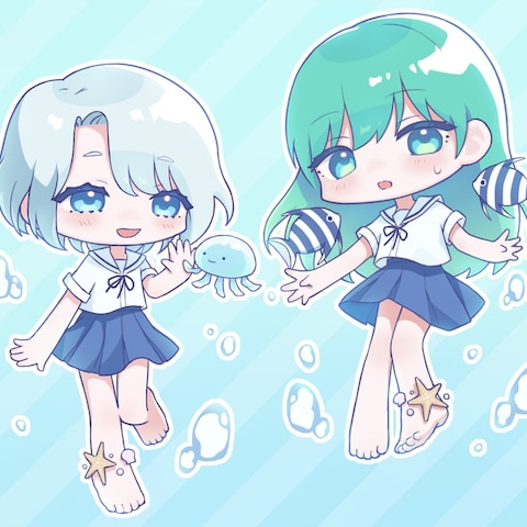 ミニキャライラスト
