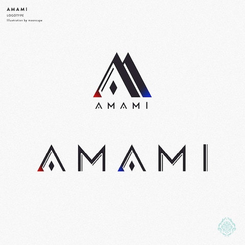 あまみ/AMAMI　ロゴデザイン