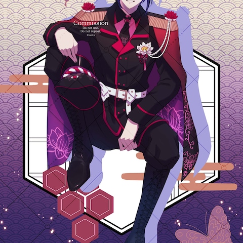 IRIAM 神代あぐり様 男性版ビジュアル制作