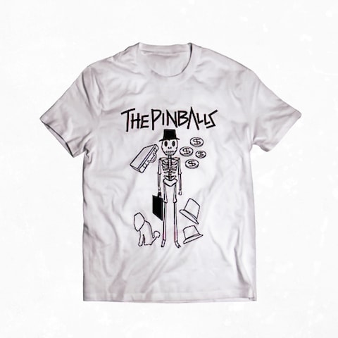 バンド "THE PINBALLS" 様 Tシャツ デザイン