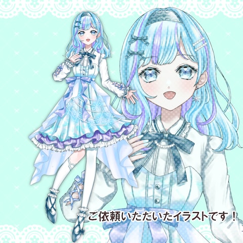 IRIAMで使用できる女の子の立ち絵
